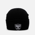 47 Brand Las Vegas Raiders Haymaker Cuff Knit Beanie Black/White