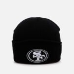 47 Brand San Francisco 49ers Haymaker Cuff Knit Beanie Black/White