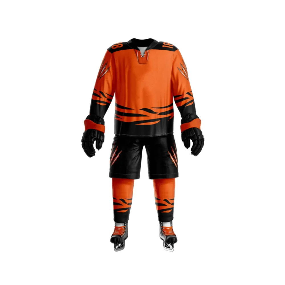 Custom Ice Hockey Uniform – Jersey, Pants & Shirt Set with Team Name & Logo - Image 2
