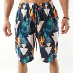 Men’s Fully Sublimated Beach Shorts – Stylish Summer Wear | Lightweight & Breathable