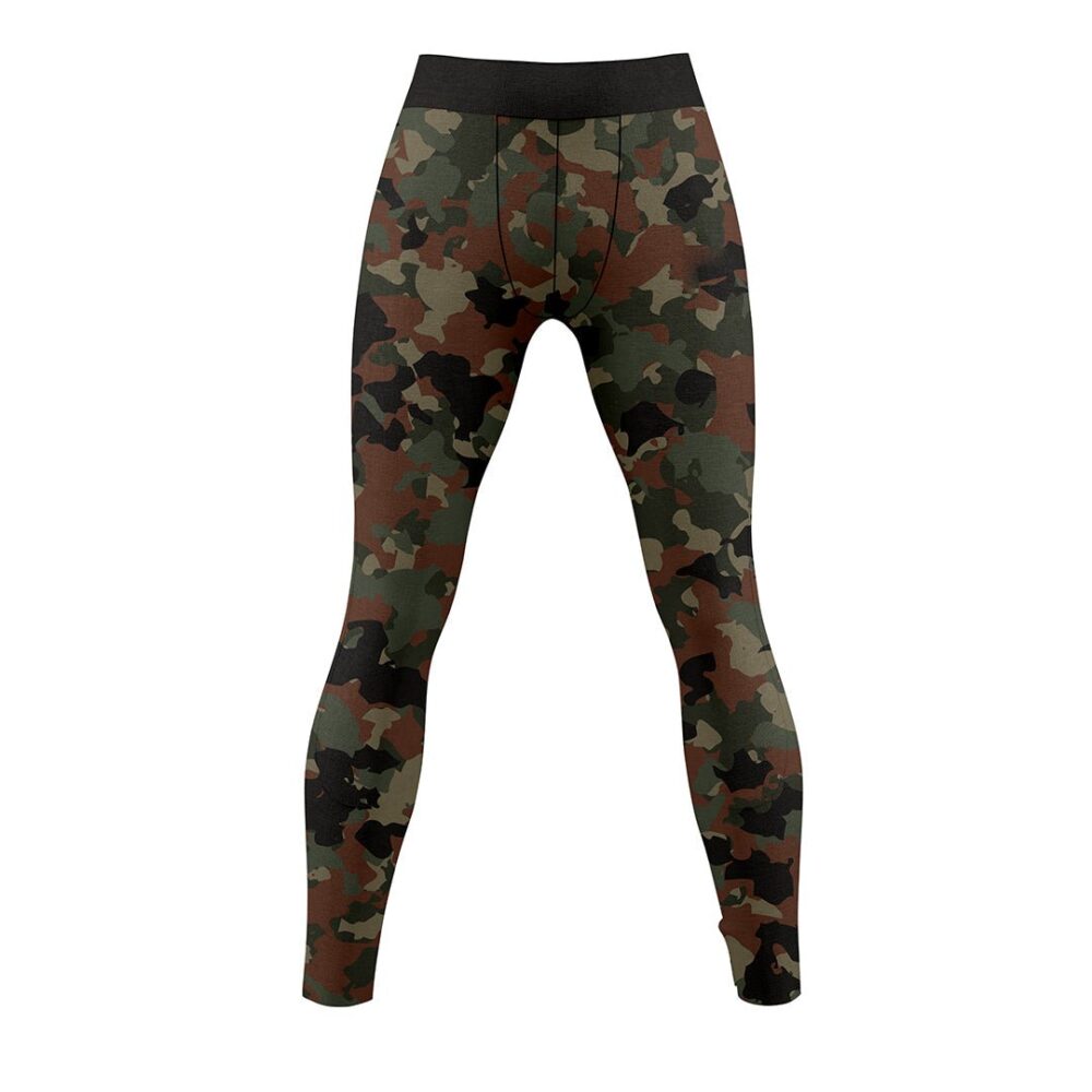 Men’s Camouflage Leggings – Full-Length Gym & Yoga Tights | Fitness & Compression Wear