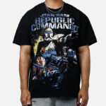 American Thrift Star Wars Battlefront Republic Commando Heavyweight T-Shirt Black