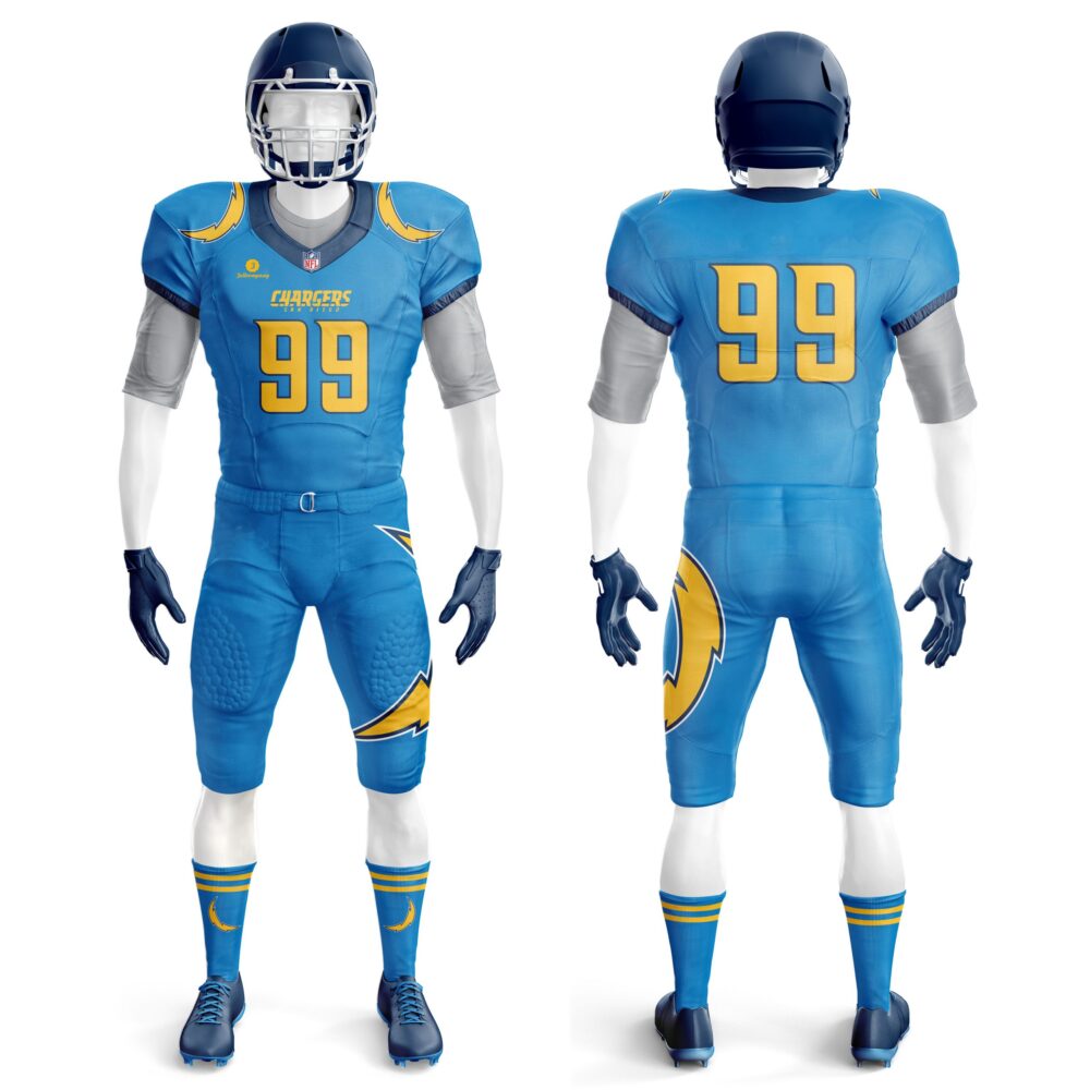 Comfortable American Youth Football Uniforms