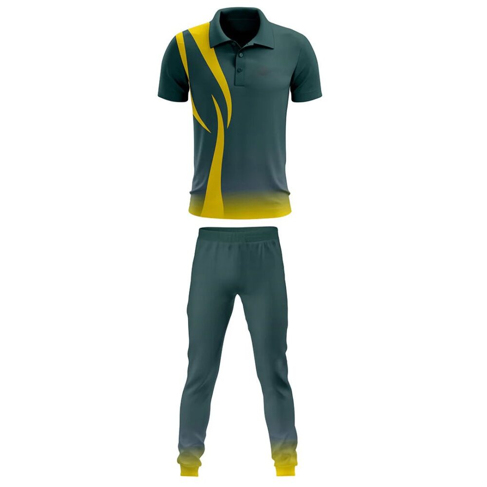 Men’s Custom Cricket Uniform – Fully Sublimated Jersey & Pants | Breathable Sportswear