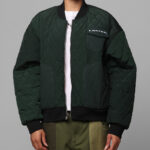 Loiter Cyber Reversible Bomber Jacket Red/Green