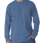 Long Sleeve Heavyweight 100% Cotton T-Shirt - Made in USA