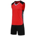 New high quality breathable volleyball uniforms for sports training men and women with the same style suit