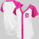 Pink 100% Polyester interlock Baseball Team uniform