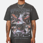 Star Wars Episode I '99 Heavyweight Vintage T-Shirt Black Wash