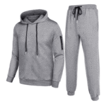 Sublimated Pullover Logo Printing Unisex Blank Plain Sweatsuit