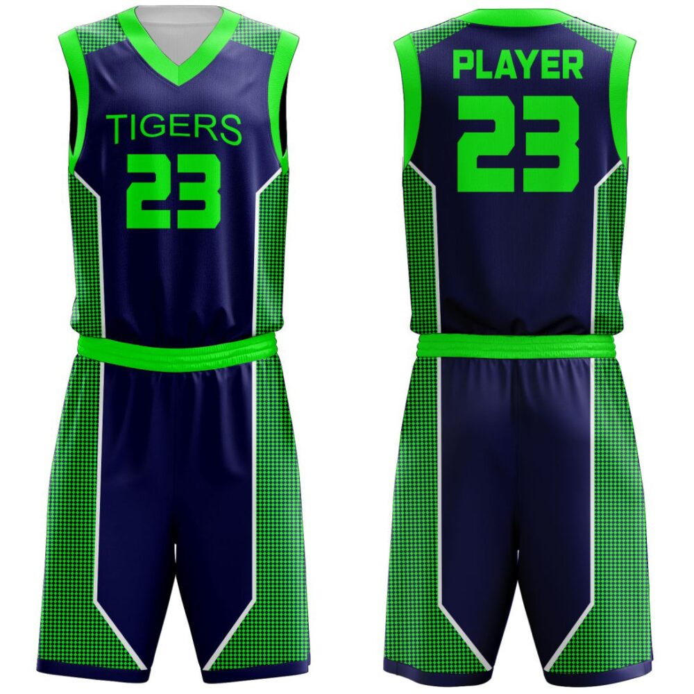 Wholesales Basketball Uniforms Sublimated - Tigers